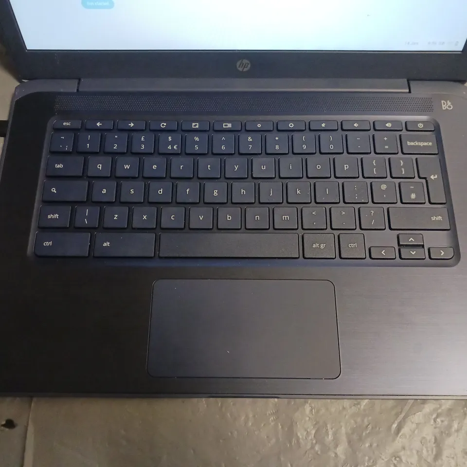 UNBOXED HP CHROMEBOOK LAPTOP IN BLUE - 14-DB0500SA