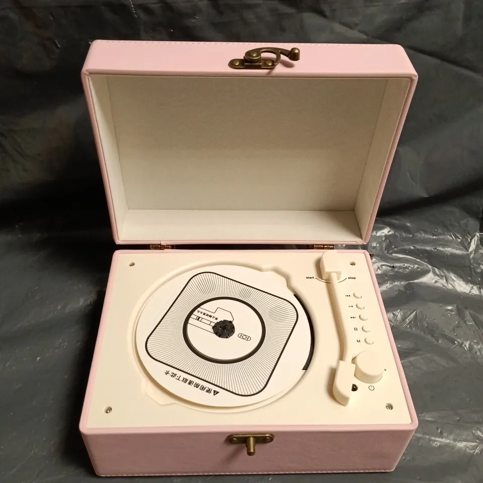 REXITEE PORTABLE MUSIC BOX CD PLAYER 