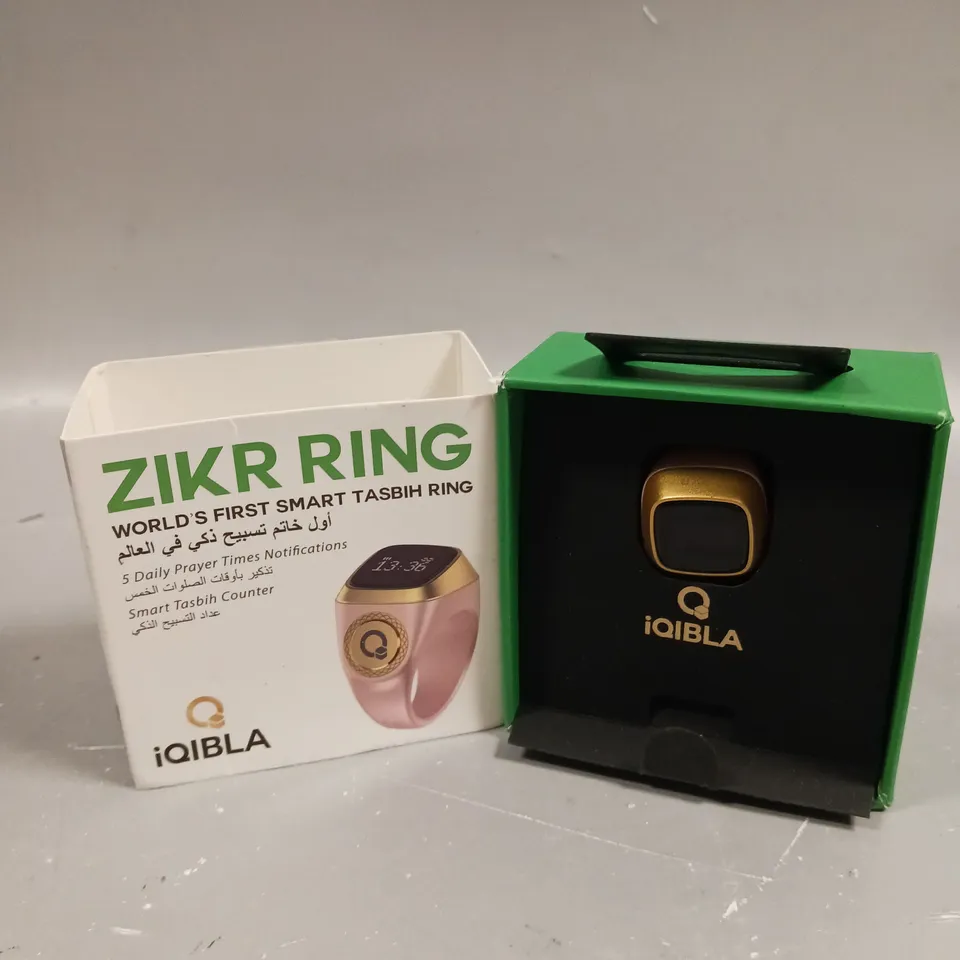 BOXED IQIBLA ZIKR RING