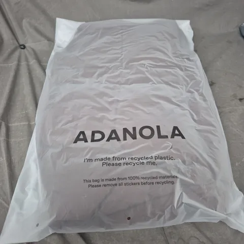 ADANOLA FUNNEL NECK PUFFER JACKET – CHOCOLATE BROWN – SIZE S 