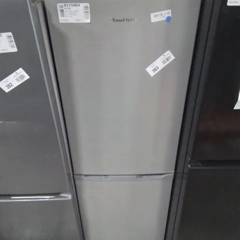 RUSSELL HOBBS RH145FF501E1S 145CM HIGH 60/40 SMALL FRIDGE FREEZER - SILVER - E RATED