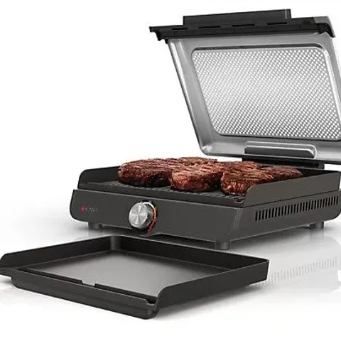 NINJA SIZZLE INDOOR GRILL & FLAT PLATE GR101UK- COLLECTION ONLY