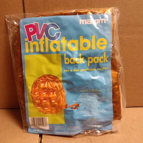 10 X MAXIM PVC INFLATABLE PORTABLE BACKPACKS