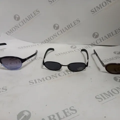 BOX OF APPROX 5 PAIRS OF ASSORTED SUNGLASSES TO INCLUDE VOGART 1383I. VOGART 2412I, VOGART 2467I.