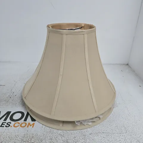 BELL-SHAPED FABRIC TABLE LAMP SHADE PAIR 