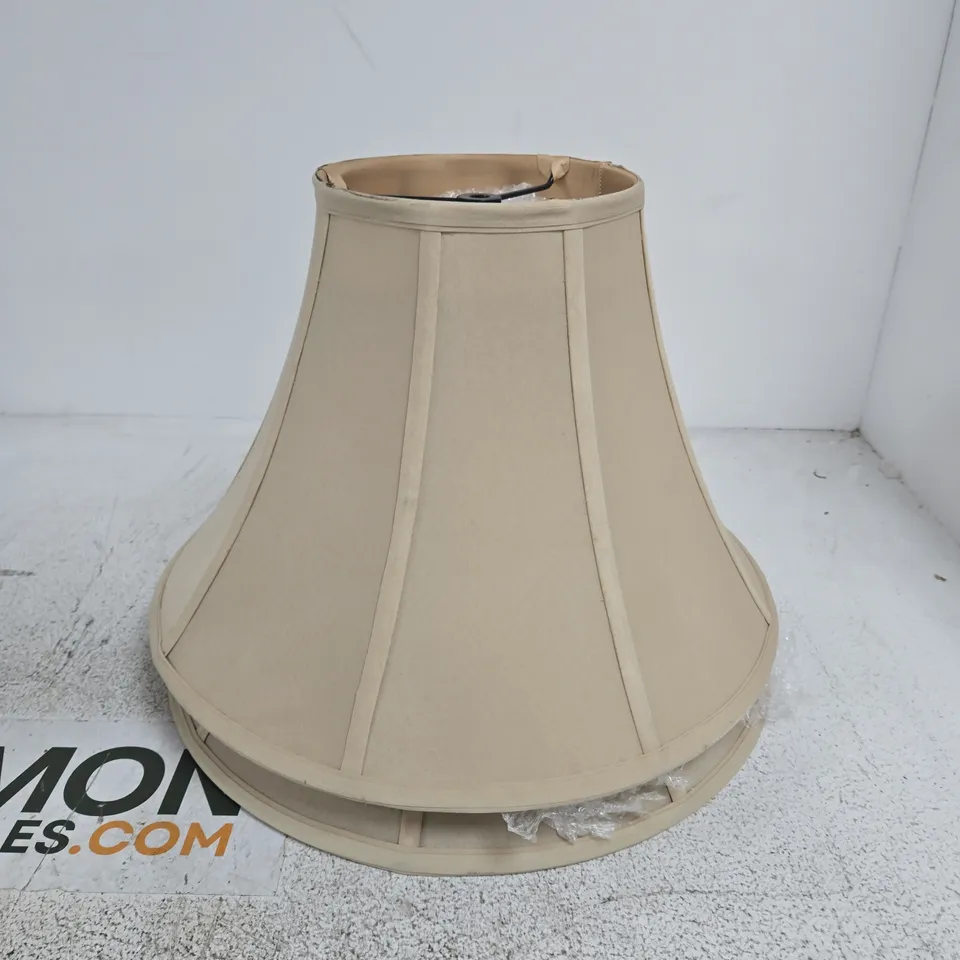 BELL-SHAPED FABRIC TABLE LAMP SHADE PAIR