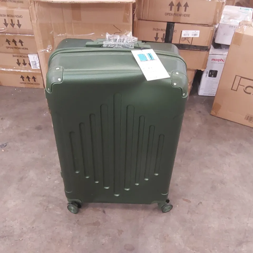 BOXED HARDSHELL SUITCASE - GREEN
