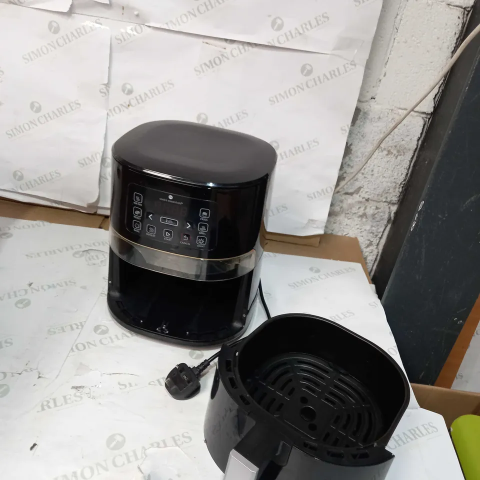 OUTLET COOK'S ESSENTIALS 4.0L AIR FRYER - BLACK
