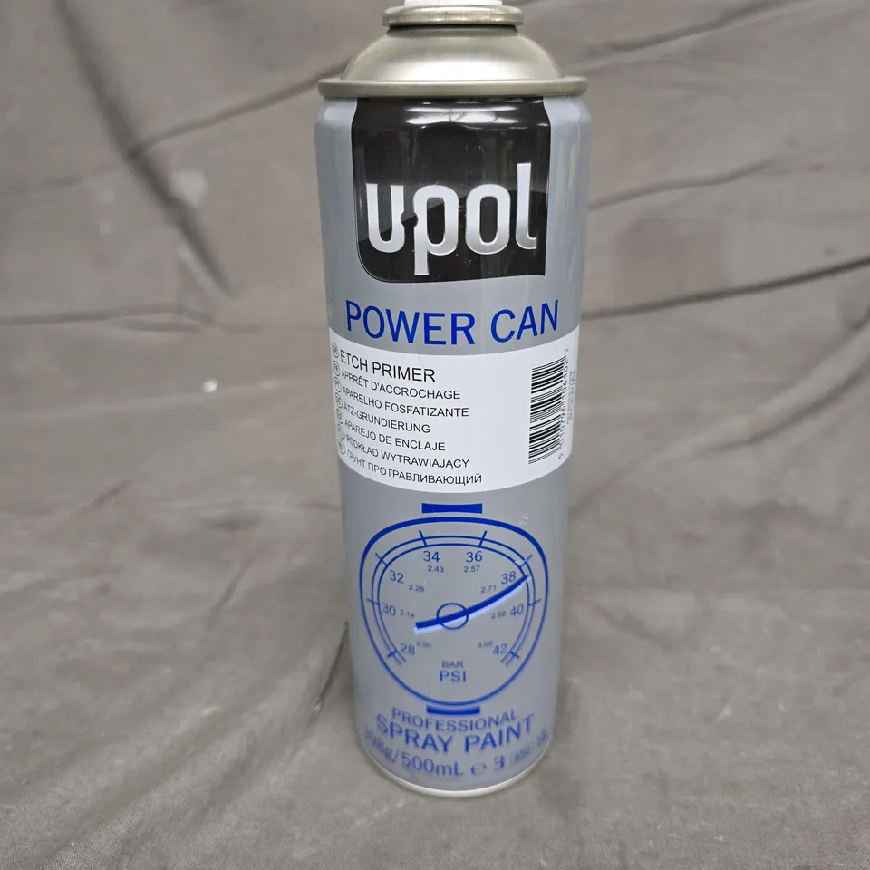 APPROXIMATELY 10 UPOL POWER CAN 500ML SPRAY PAINTS
