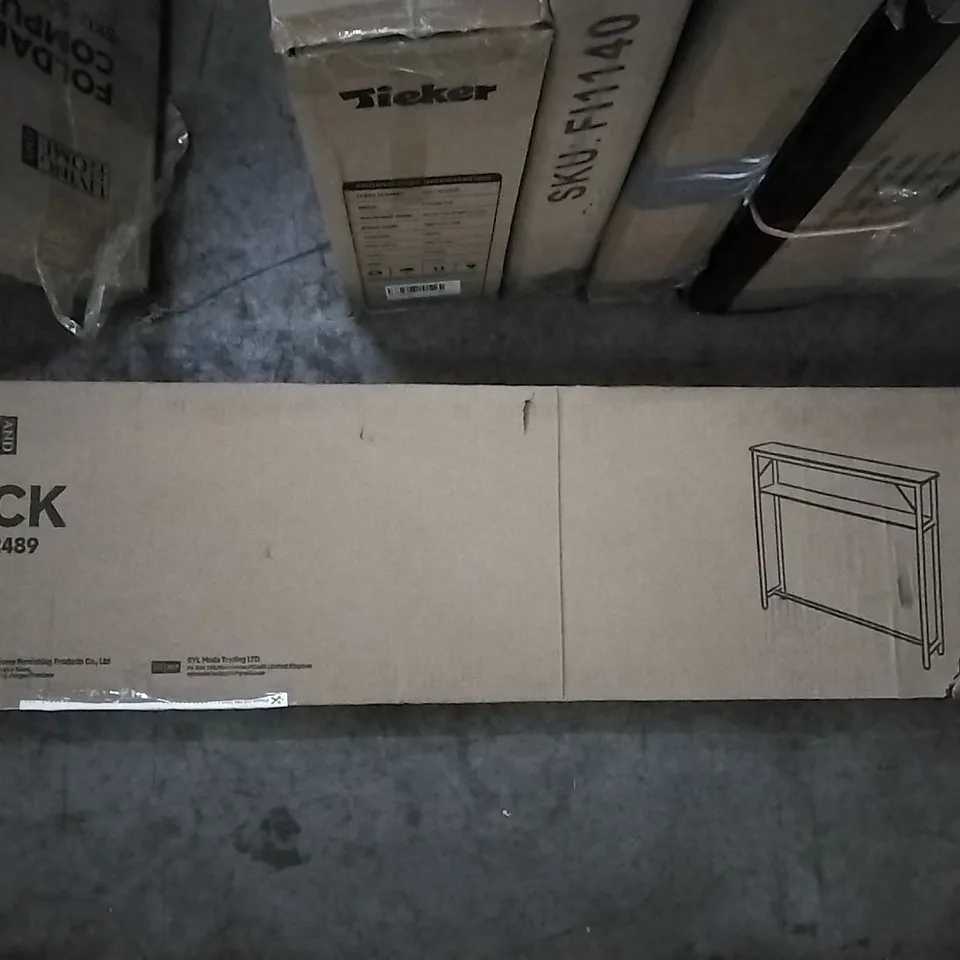 BOXED LIVING AND HOME RACK YELLOW PEAR WOOD SC2489