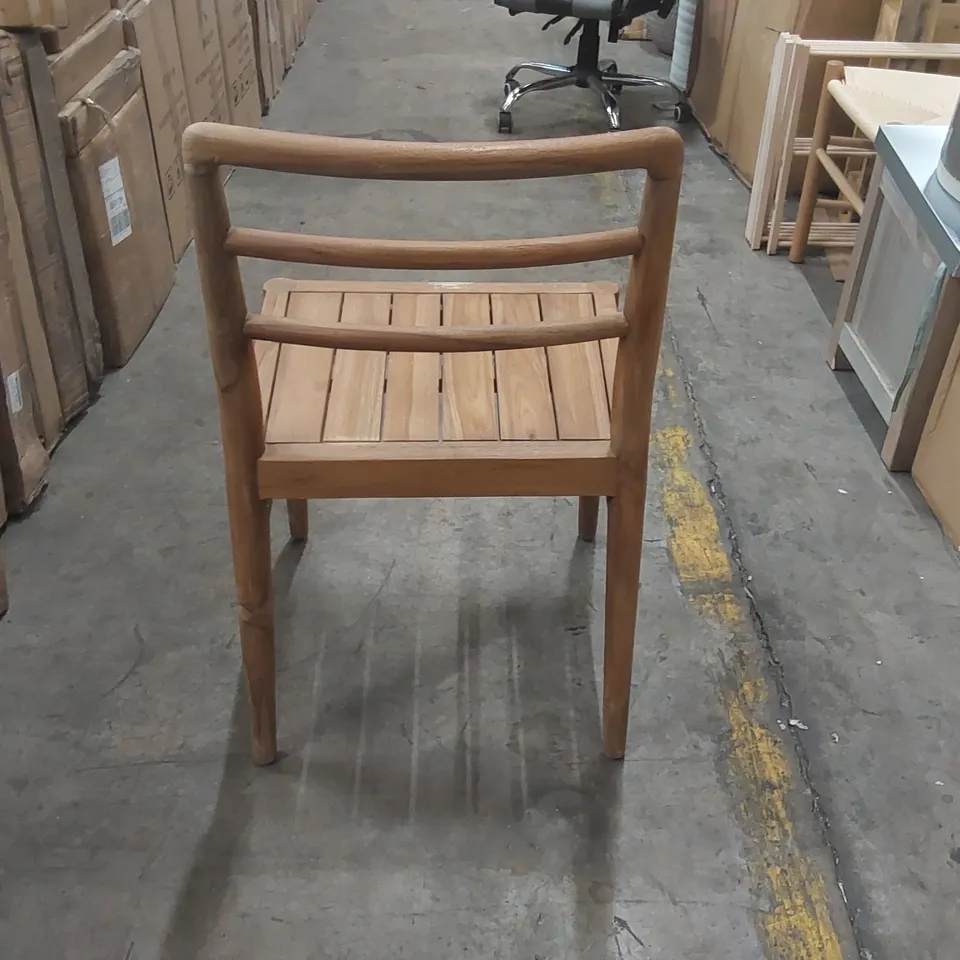 ST MAWES DINING CHAIR NATURAL TEAK