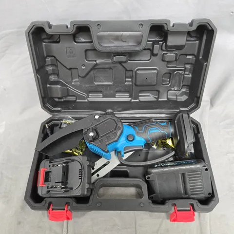 UNBRANDED PORTABLE MINI CHAINSAW & CARRY CASE