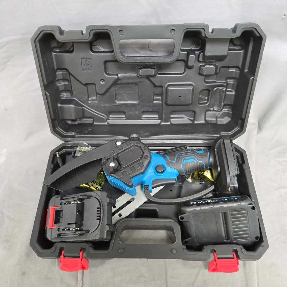 UNBRANDED PORTABLE MINI CHAINSAW & CARRY CASE  