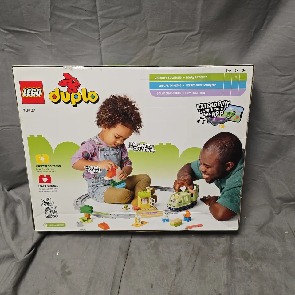 BOXED LEGO DUPLO INTERACTIVE ADVENTURE TRAIN 10427