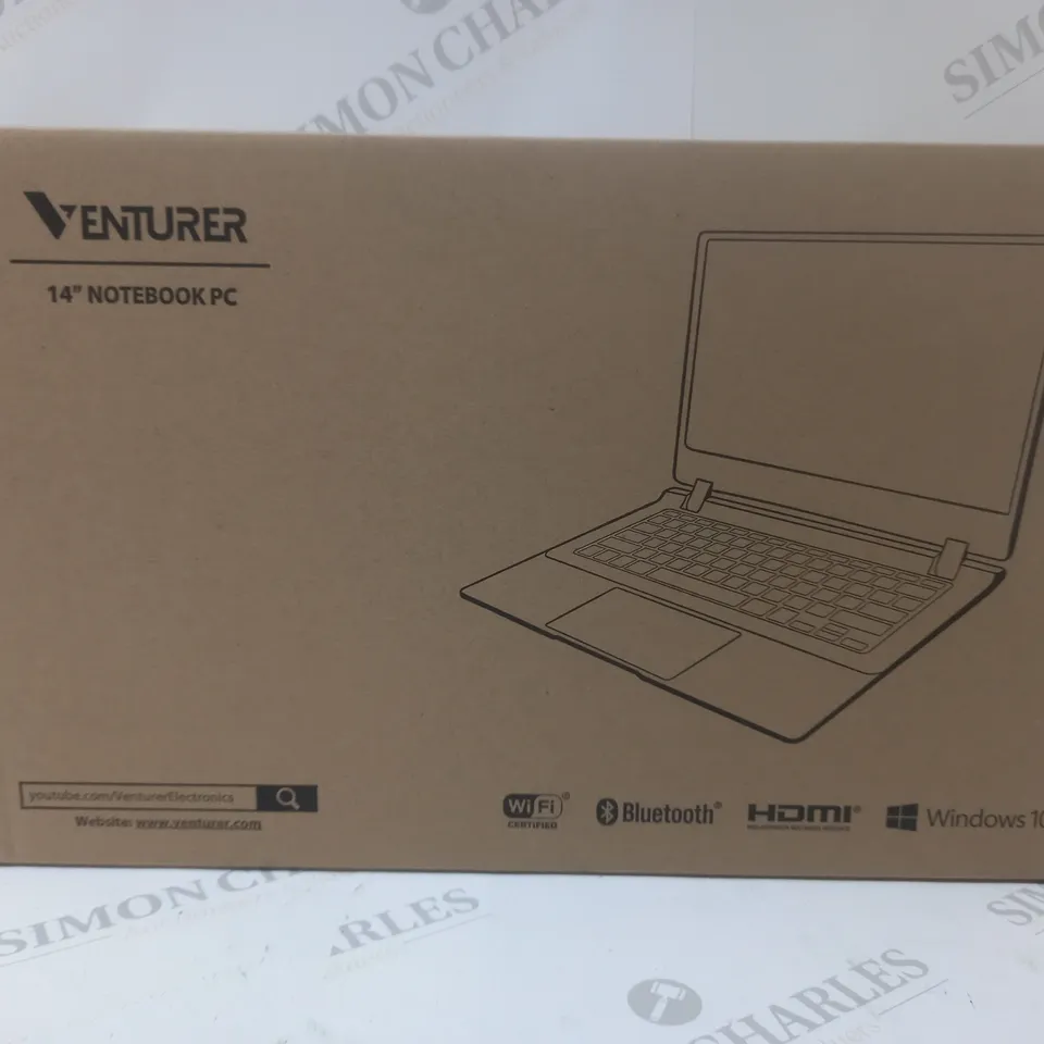 BRAND NEW BOXED VENTURER EUROPA 14 PLUS 14" NOTEBOOK PC