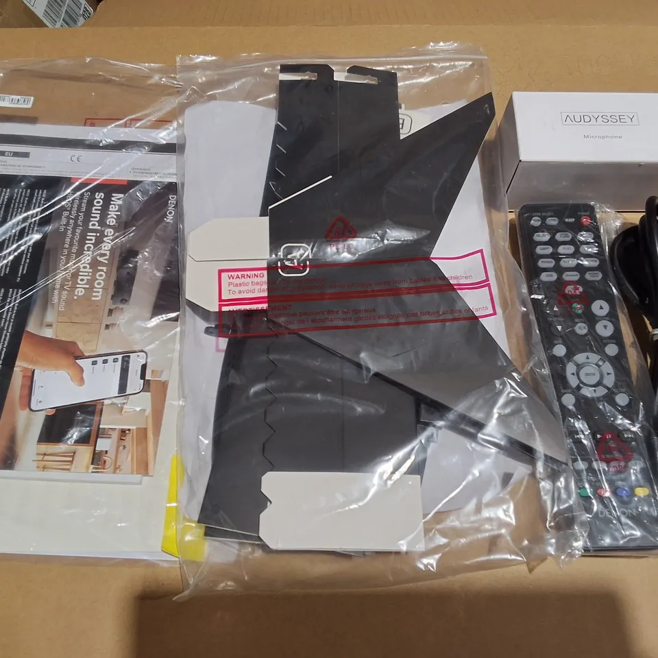 BOXED DENON 7.2 CHANNEL INTEGRATED NETWORK AV RECEIVER - AVR-S760H