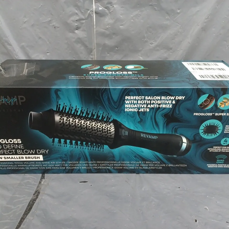 REVAMP PROGLOSS PERFECT BLOW DRY VOLUME & SHINE AIR STYLER RRP £59.99