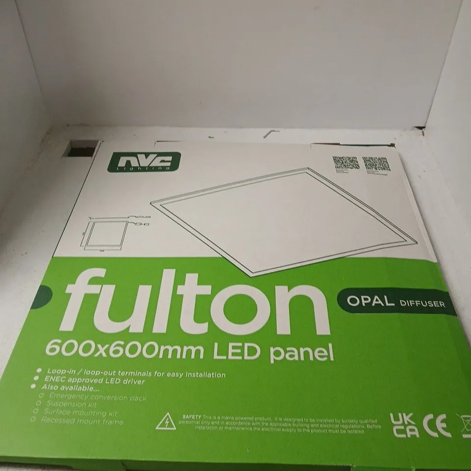 FULTON OPAL DIFFUSER LED PANEL 600X600MM