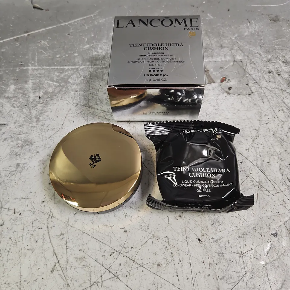 LOT OF 24 LANCOME LIQUID CUSHION COMPACT SPF 50 SUNSCREEN IN 110 IVORE 13G
