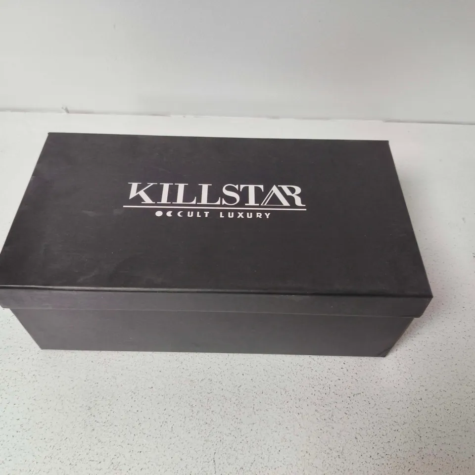 BOXED KILLSTAR PENTANOCTIS PUMPS IN BLACK - UK 3