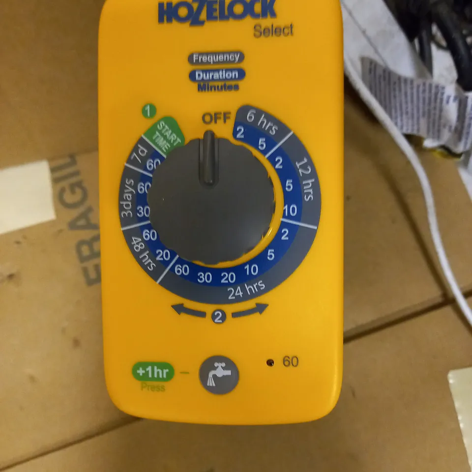 HOZELOCK LTD HOZELOCK SELECT CONTROLLER WATER TIMER