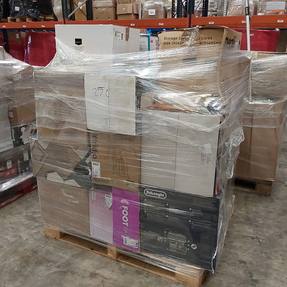 PALLET OF APPROXIMATELY 29 UNPROCESSED RAW RETURN HOUSEHOLD AND ELECTRICAL GOODS TO INCLUDE;