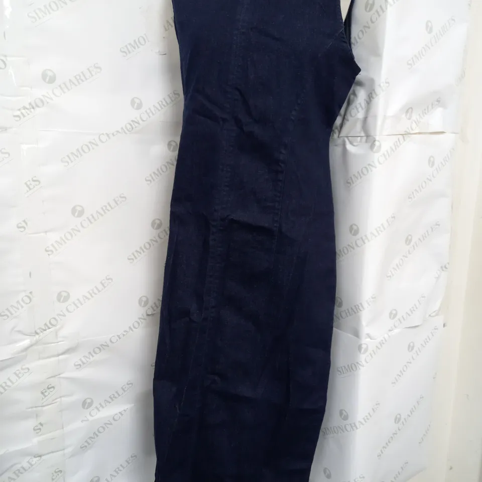 NOBODYS CHILD FARRINGTON MIDI DRESS IN BLUE - UK 12