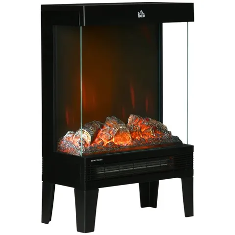 BOXED HOMCOM 40.5cm W ELECTRIC FIRE (1 BOX)