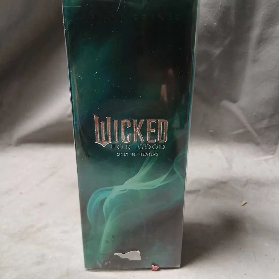 BOXED ARIANA GRANDE WICKED FOR GOOD ELPHABA ENCHANTED EAU DE PARFUM 100ML