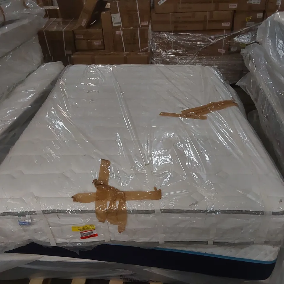 QUALITY BAGGED NOVILLA 25CM ORTHO MEMORY FOAM POCKET SPRUNG MATTRESS - 4'6 DOUBLE