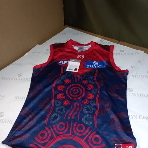 MEDIUM AFL MELBOURNE SHIRT