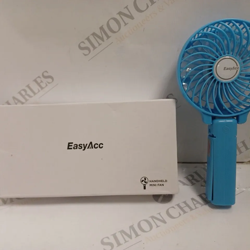BOXED EASYACC ELECTRIC HAND HELD FAN 