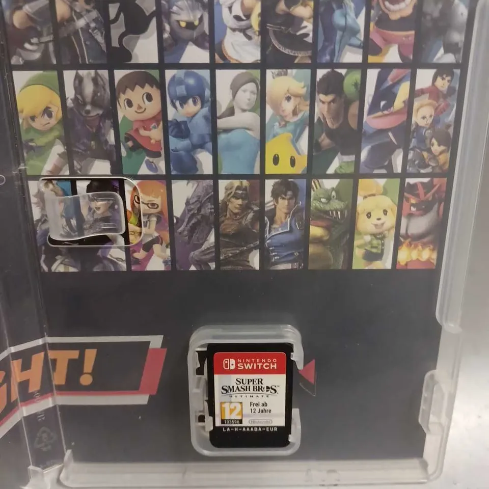 NINTENDO SWITCH SUPER SMASH BROS ULTIMATE GAME 