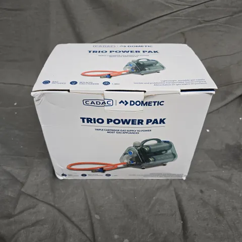 CADAC TRIO POWER PAK GAS SUPPLY KIT – TRIPLE CARTRIDGE (BOXED)