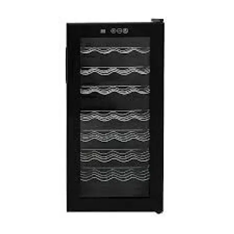 BOXED WINE COOLER FRIDGE UNDER COUNTER COMMERCIAL 28 BOTTLE CAPACITY BLACK LED LIGHTS