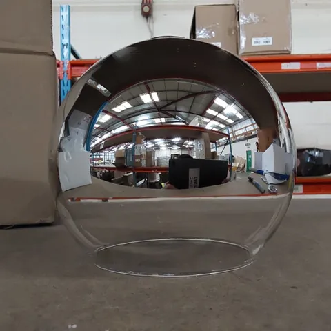 BOXED 18cm H GLASS SPHERE PENDANT SHADE