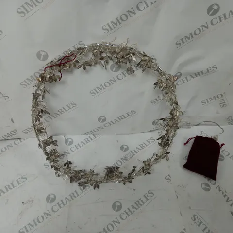 ALISON CORK PRE LIT JEWELLED WREATH