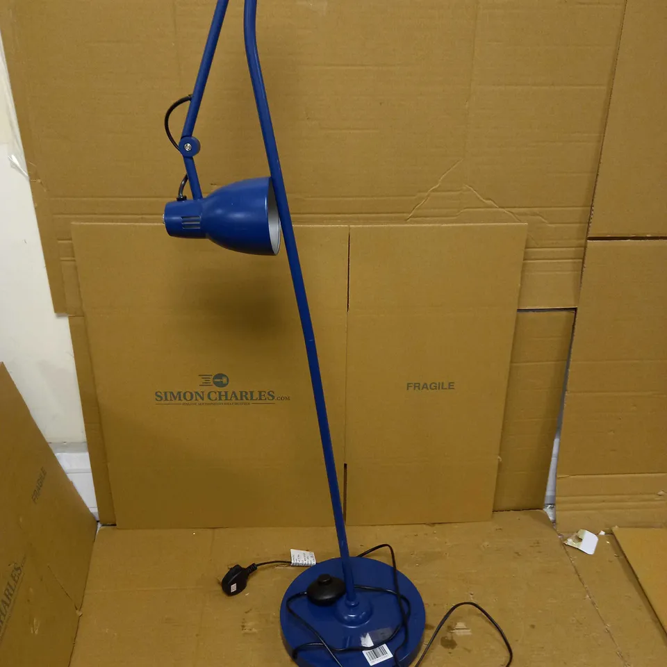 JOHN LEWIS TONY TASK FLOOR LAMP NAVY 