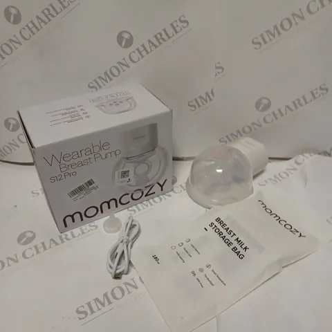 BOXED MOMCOZY S12 PRO WEARABLE BREAST PUMP