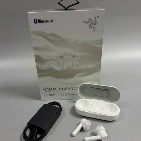 BOXED RAZER HAMMERHEAD MERCURY TRUE WIRELESS EARPHONES 