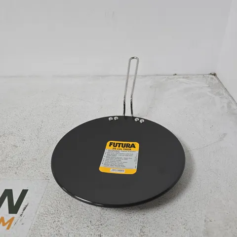 FUTURA 26 CM TAVA – HARD ANODISED ROUND TAVA PAN