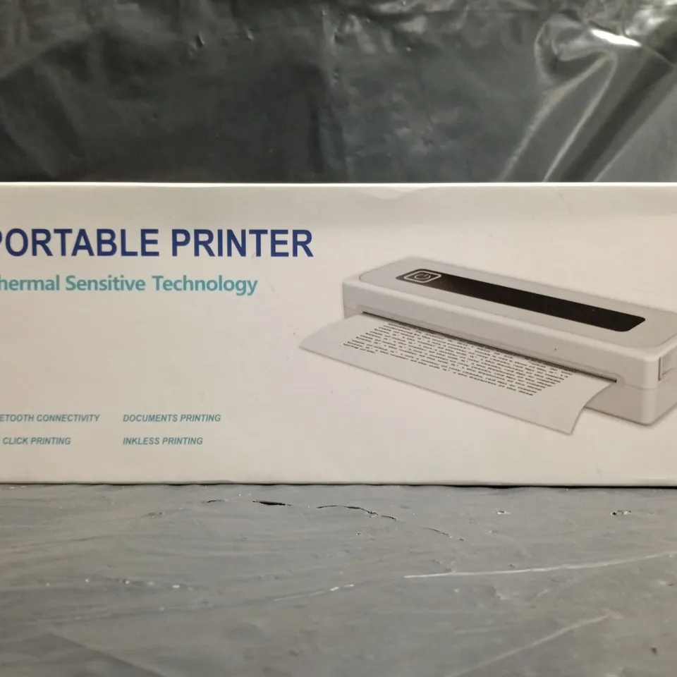 BOXED UNBRANDED PORTABLE PRINTER