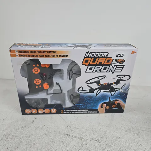 BOXED INDOOR QUAD DRONE 