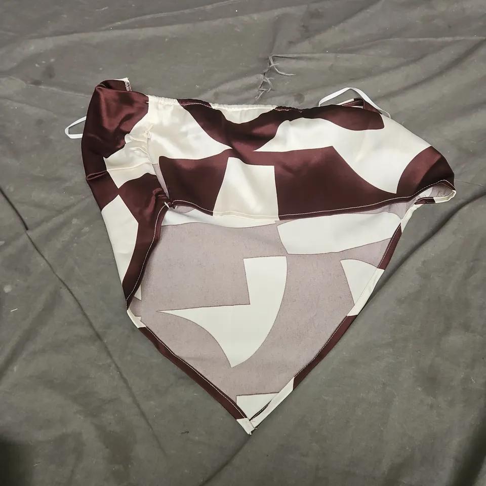 BURGANDY CROP TOP BY 4TH RECKLESS