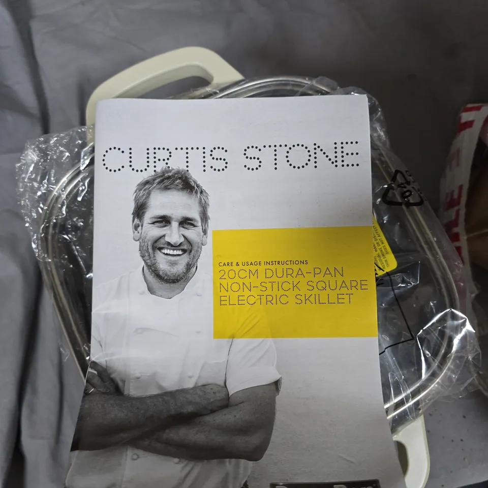 CURTIS STONE 20CM DURA-PAN NON-STICK SQUARE ELECTRIC SKILLET