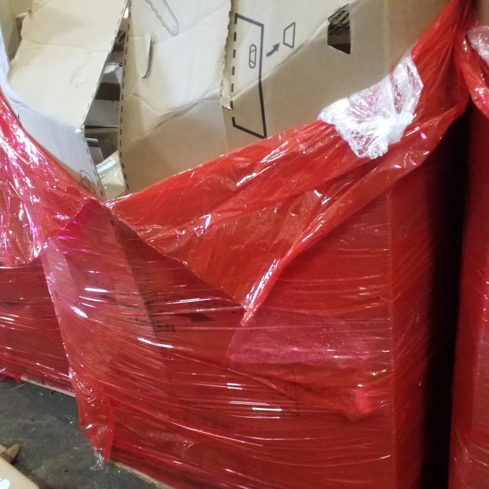 PALLET CONTAINING ASSORTED PRODUCTS INCLUDING 20L COMPRESSOR DEHUMIDIFIER, VACMASTER, DECORATIVE WALL CLOCK, 15 PIECE COOKWARE SET & SELFIE STICK