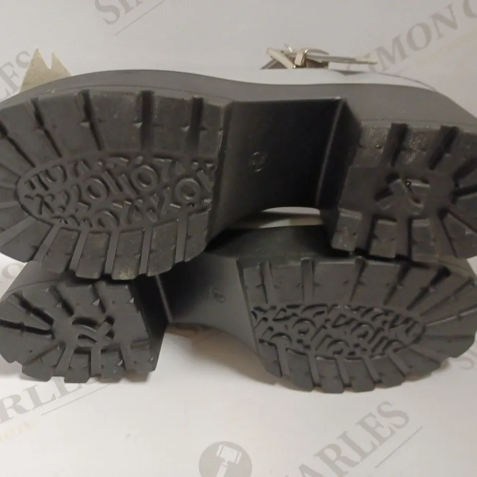 KOI VEGAN TIRA MARY JANES ‘ROGUE RACCOON EDITION’ - SIZE 6