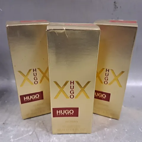 APPROX 10 X 50ML HUGO BOSS HUGO XX DEODORANT WOMENS ROLL-ON