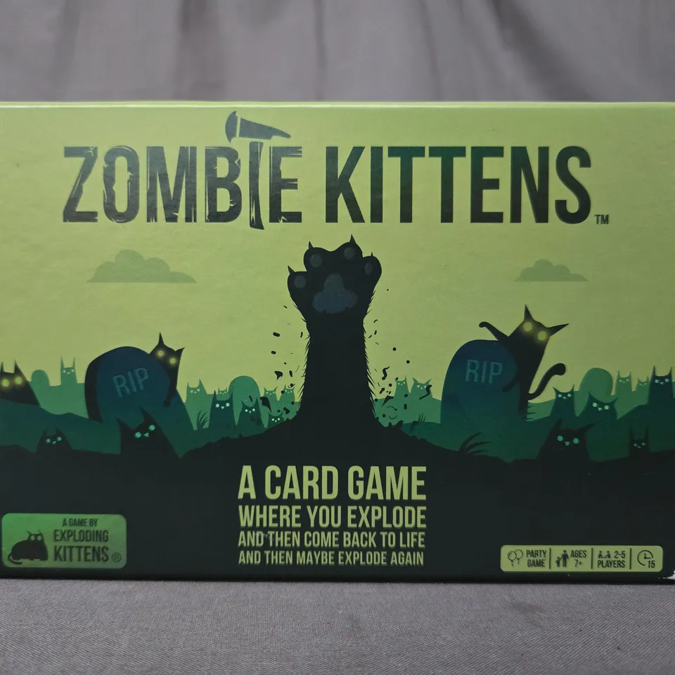 ZOMBIE KITTENS PARTY CARD GAME