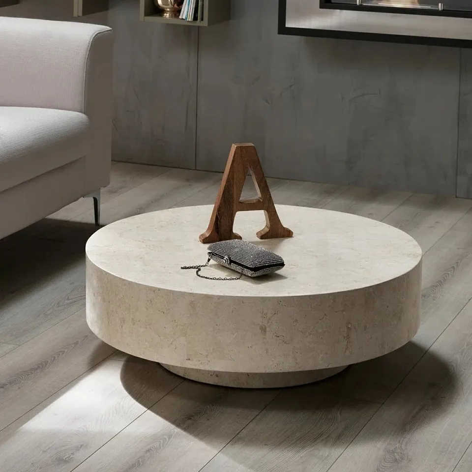 BOXED BARAHONA SOLID COFFEE TABLE 